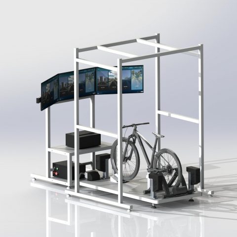 自行車騎行模擬器-YSL-3DOF-ZXC-1KN